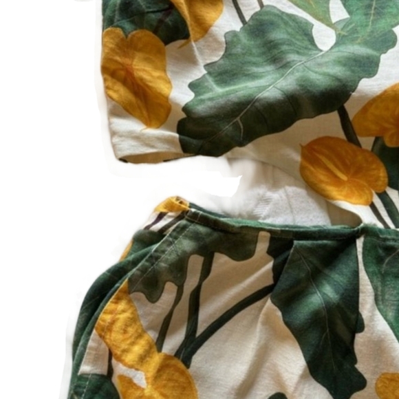 FARM Rio Cutout Tie-Back Romper M - Picture 6 of 15